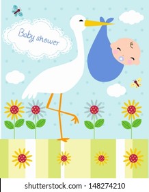 Baby shower card