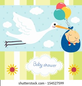 Baby shower card