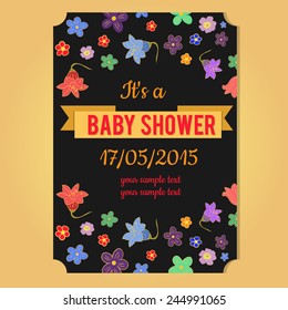 Baby shower card