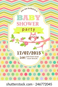 Baby shower card