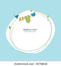 Baby shower card