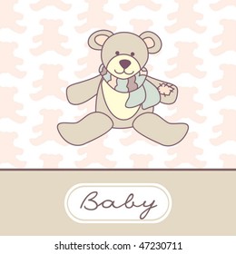 Baby shower card