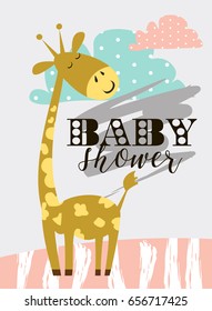 Baby shower card