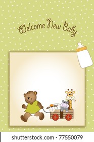 baby shower card