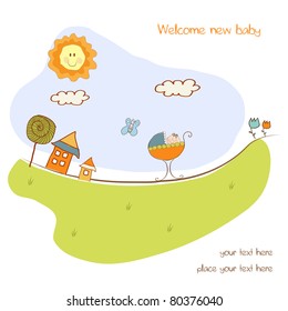 baby shower card