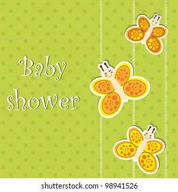 Baby shower card