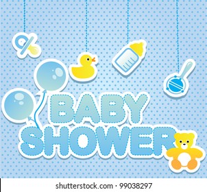 Baby Shower Card For Boy