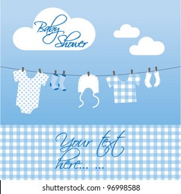 Baby Shower Card - boys