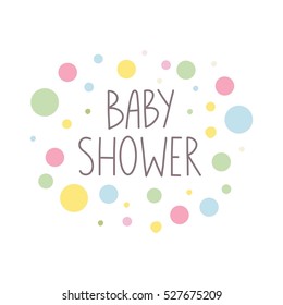 Baby Shower card design