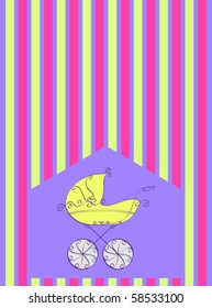 Baby Shower card design
