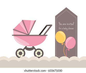 baby shower card happy invitation