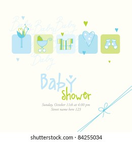 Baby shower card invitation template - cute unique design
Baby Boy arrival announcement card
Birthday card - Cute design for greeting card, scrapbook, craft, invitation, baby shower projects