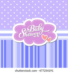 baby shower card template arrival billboard with setting for your text colour lovely rose son female star infant babe conceptual scene border ceremonial baby celebration miss youth heart science decor