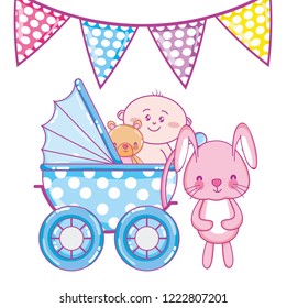 Baby shower cartoon