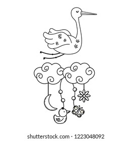 baby shower cartoon