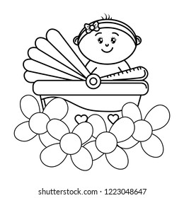 baby shower cartoon