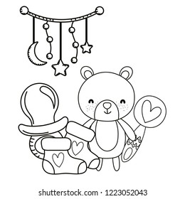 baby shower cartoon