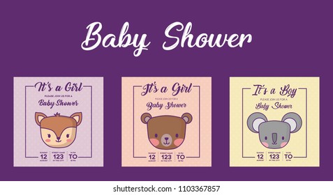 Baby shower design