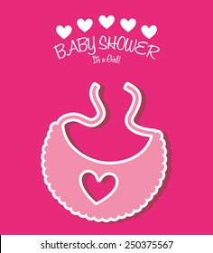 baby shower design, vector illustration eps10 graphic 