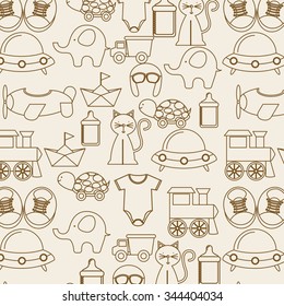 baby shower design, vector illustration eps10 graphic 