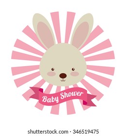 baby shower design, vector illustration eps10 graphic 