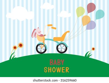 baby shower design. vector illustrations