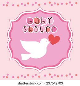 baby shower design,vector illustration eps10 graphic 