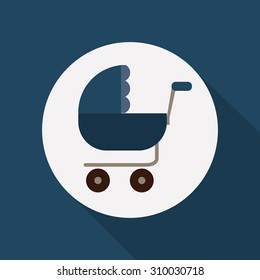 Baby Shower digital design, vector illustration eps 10