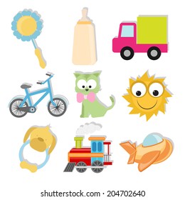 baby shower element set