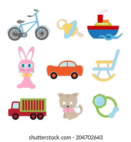 baby shower element set