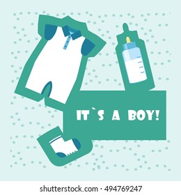 Baby Shower Elements.  