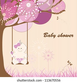 Baby shower - girl
