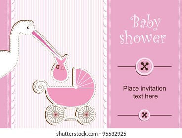 Baby shower - girl