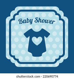baby shower graphic design , vector illustration
