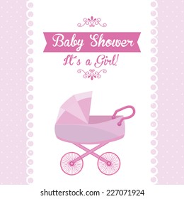 baby shower graphic design , vector illustration