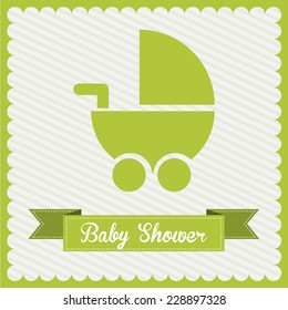 baby shower graphic design , vector illustration