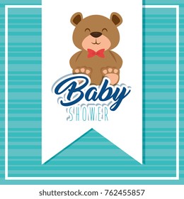 baby shower greeting card