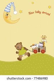 baby shower greeting card