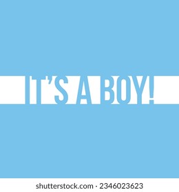 Baby shower He or she Boy or Girl gender reveal its a boy its a girl it's a boy it's a girl text