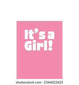 Baby shower He or she Boy or Girl gender reveal its a boy its a girl it's a boy it's a girl text