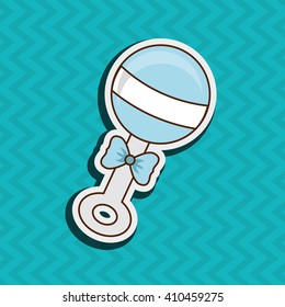 baby shower icon design 