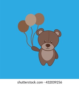 baby shower icon design 