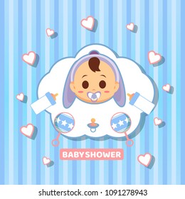 Baby Shower Illustration