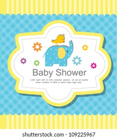 Baby shower invitation