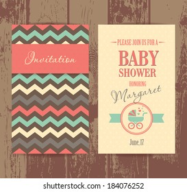 Baby shower invitation