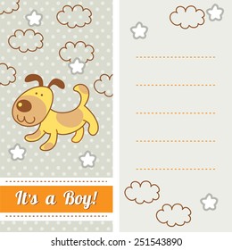 Baby shower invitation