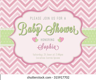 Baby Shower Invitation 