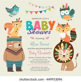 Baby shower invitation