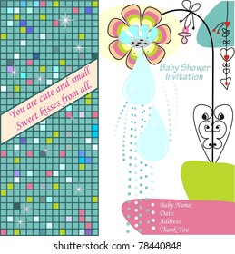 Baby shower invitation