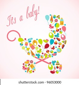 Baby shower invitation